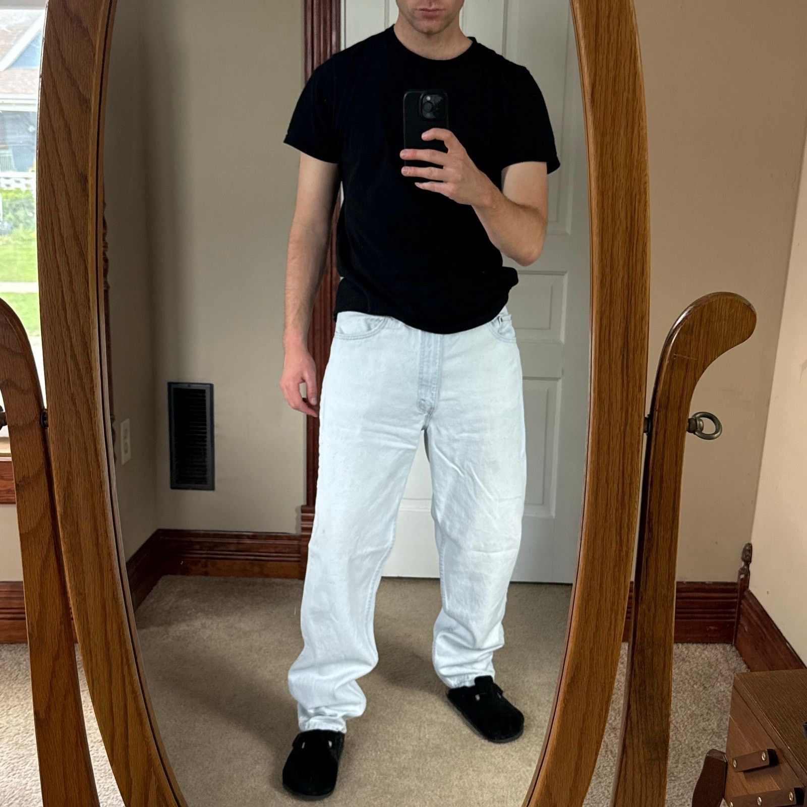 Levi's vtg Levi’s 550 Lightwash Relaxed Tapered Jeans Made In USA Size US 36 / EU 52 - 9 Thumbnail
