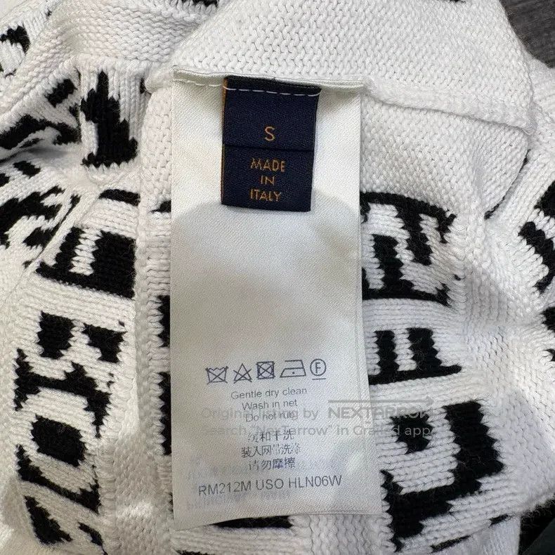 Louis Vuitton Louis Vuitton Show style monogram logo chunky knit sweater Size US S / EU 44-46 / 1 - 4 Thumbnail