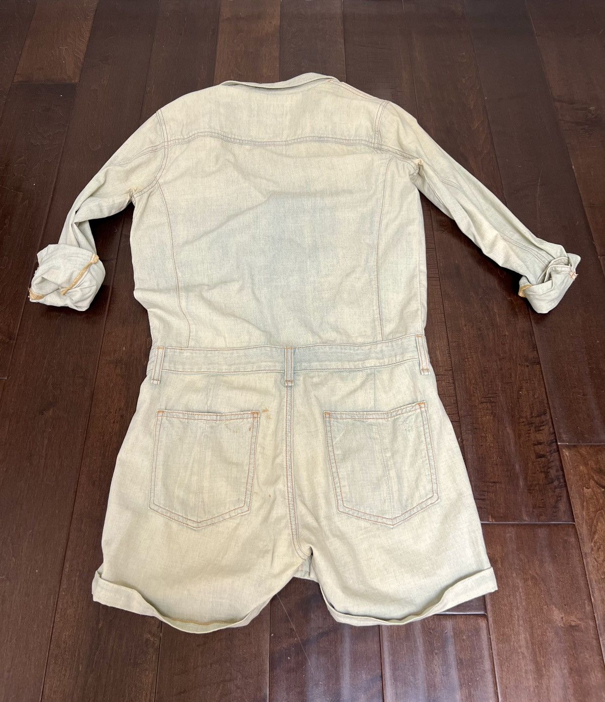 Rag & Bone RAG &BONE VINTAGE JUMPSUIT SHORTS SIZE XS Size 24" / US 00 / IT 34 - 6 Thumbnail