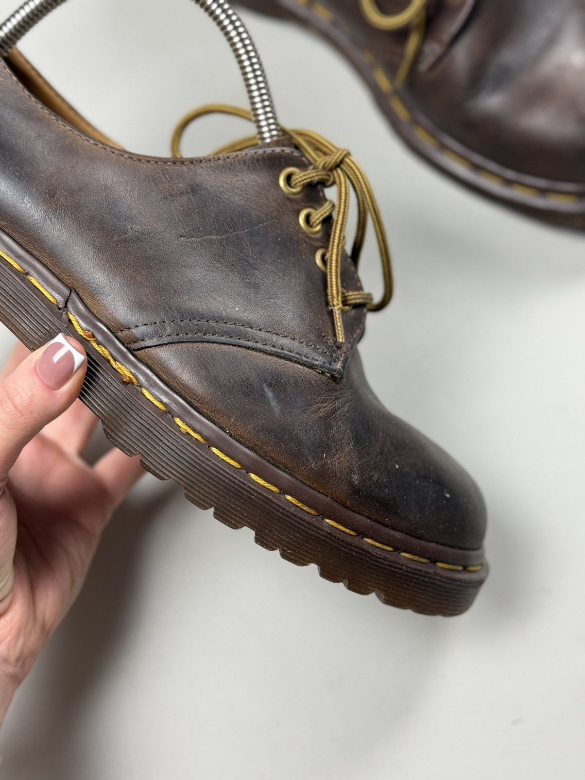 Dr. Martens De. Martens 1461 Vintage Leather Low Top Oxford Boots Shoes Size US 8 / EU 41 - 8 Thumbnail
