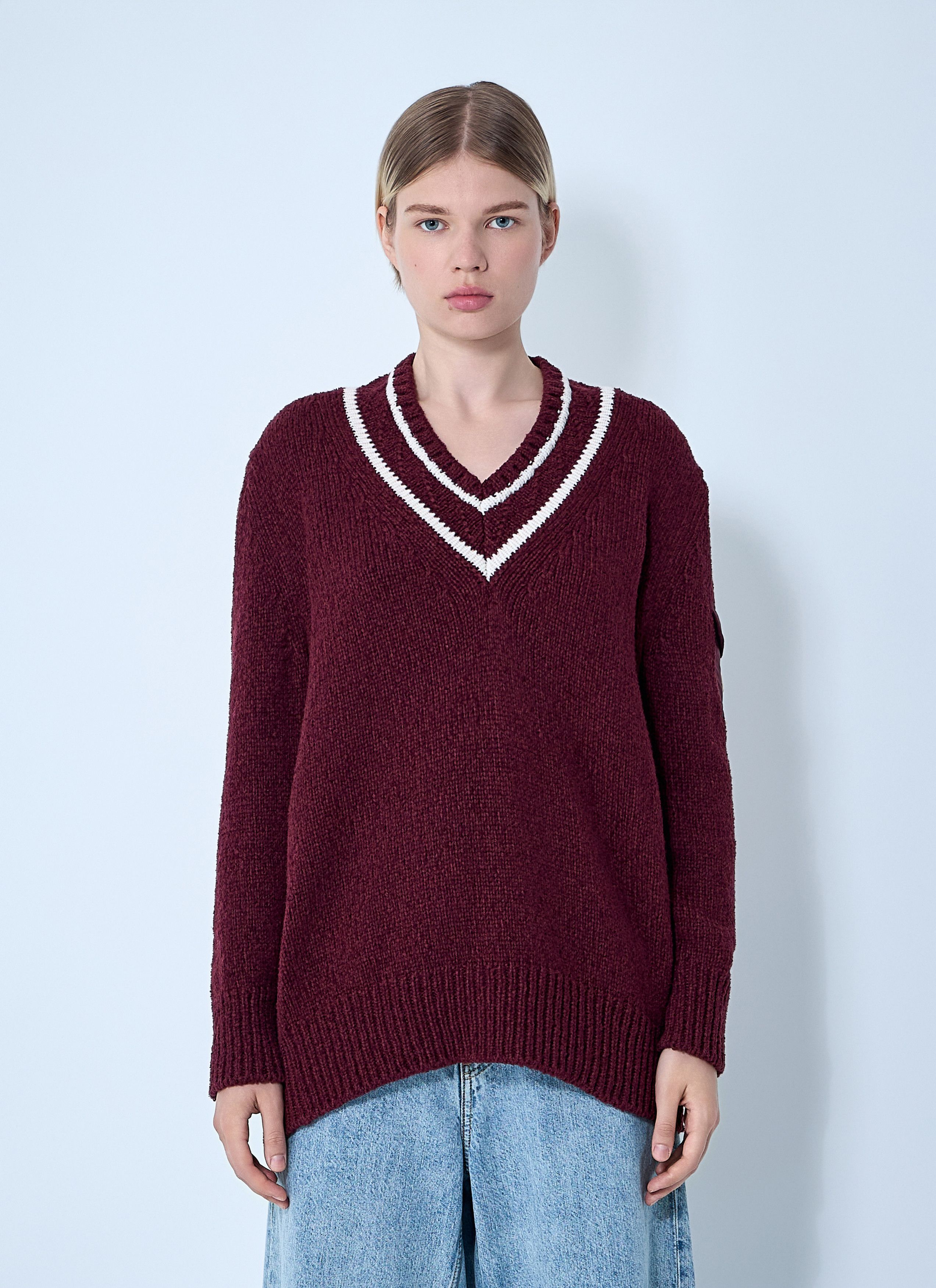 Moncler Wool Sweater Size S / US 4 / IT 40 - 1 Thumbnail
