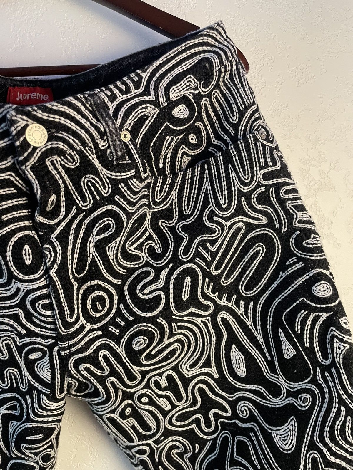 Supreme Chainstitch regular jean Size US 34 / EU 50 - 10 Thumbnail