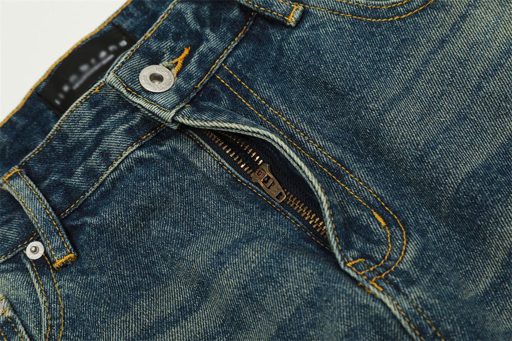 Japanese Brand × Jean Distressed American high street punk men's flared jeans Size US 32 / EU 48 - 5 Thumbnail