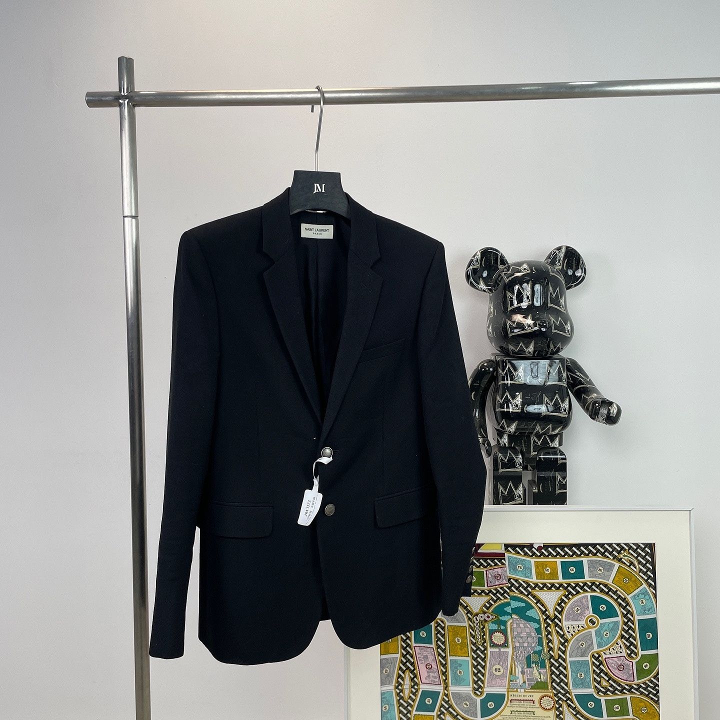 Saint Laurent Paris Saint Laurent Single Breasted Blazer Size 36R Size 36R - 1 Thumbnail