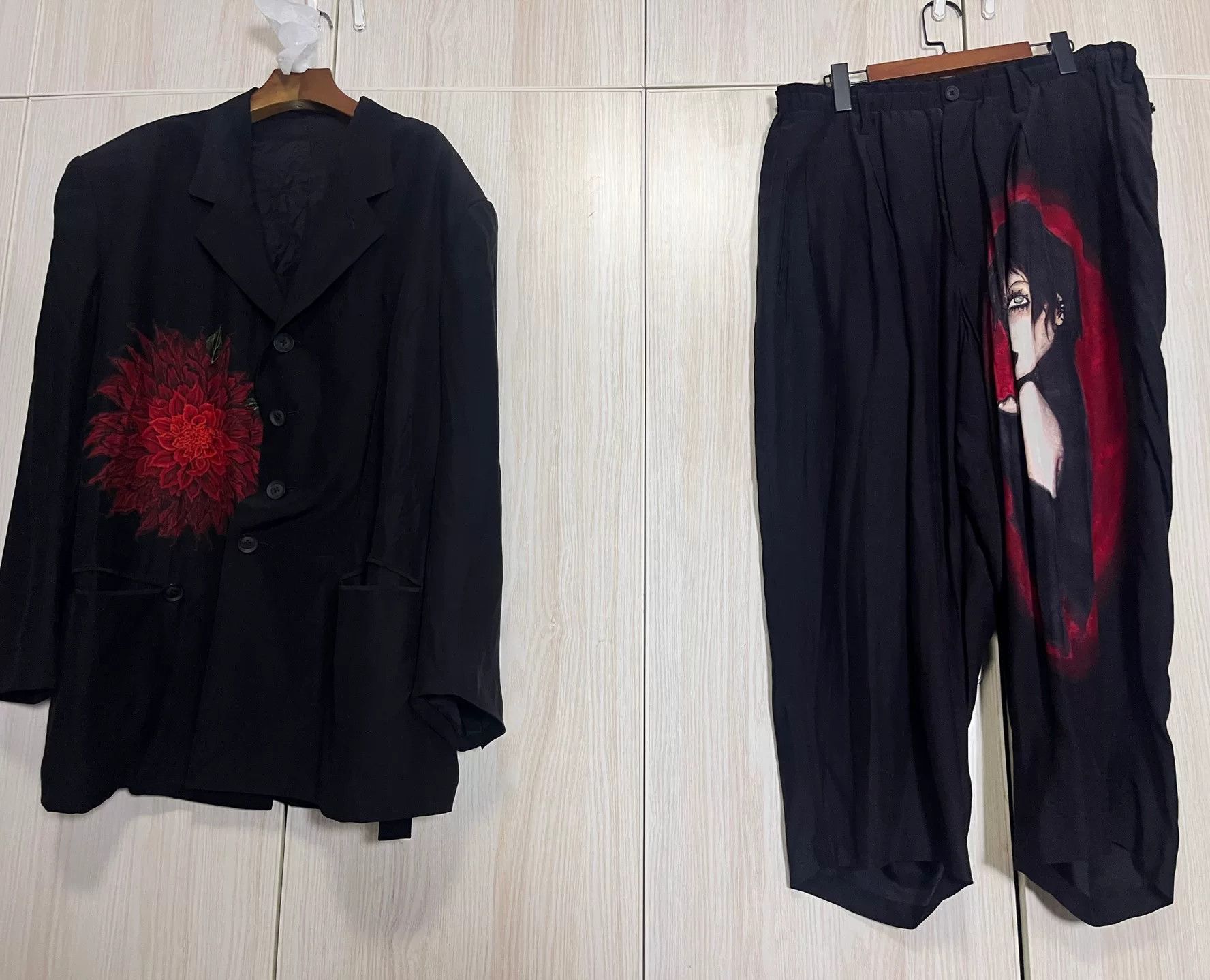 Yohji Yamamoto Yohji Yamamoto Dahlia Suit Set Size M / US 6-8 / IT 42-44 - 1 Thumbnail