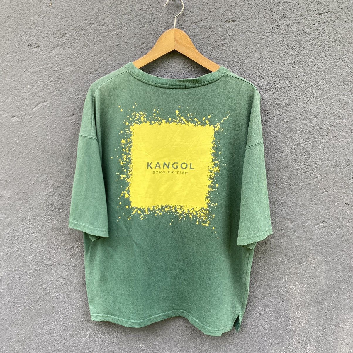 Kangol Thrashed Faded Vintage Kangol Embroidered ERD GRUNGE TEE Size US XL / EU 56 / 4 - 1 Thumbnail