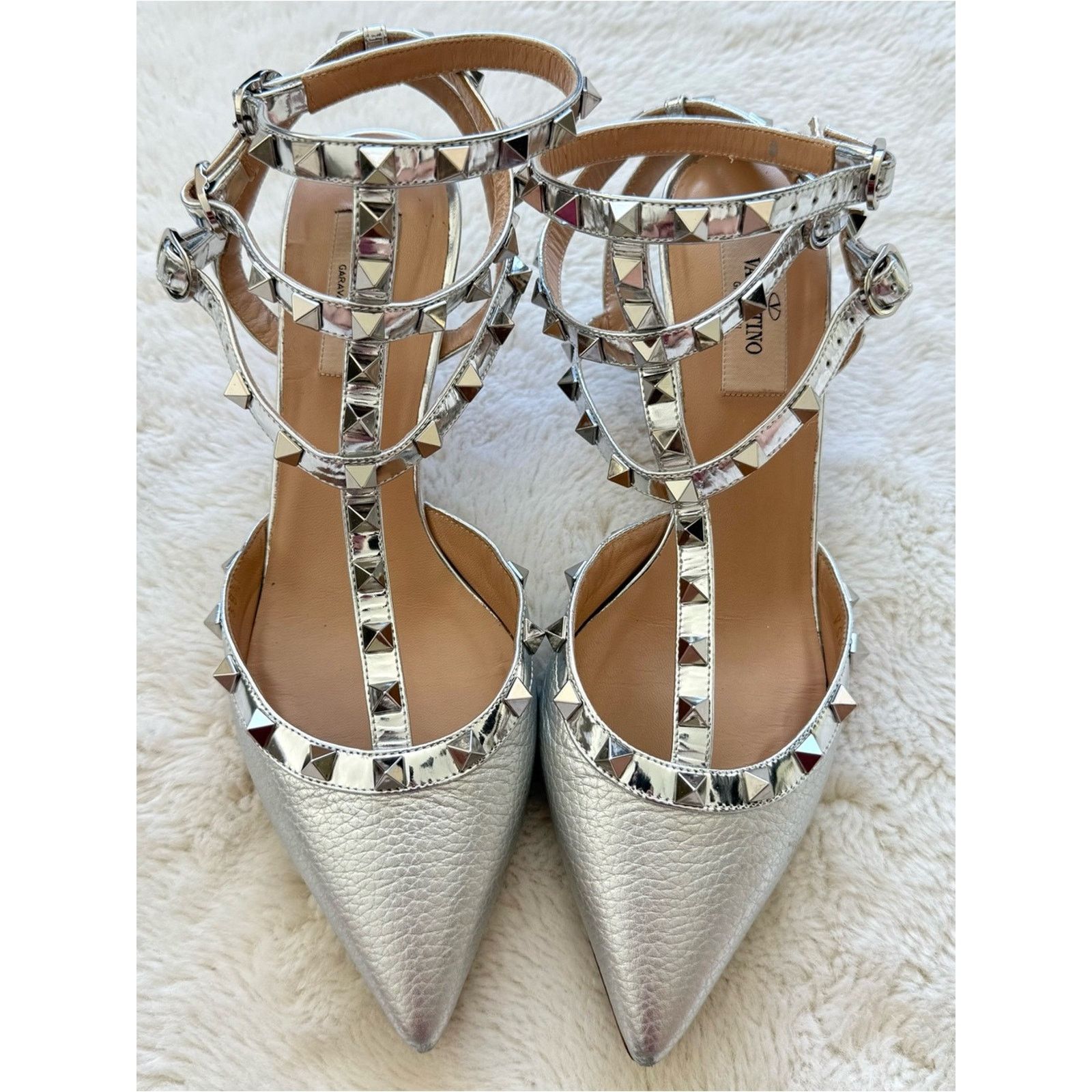 Valentino Valentino Garavani women gladiator heels shoes size 38,5 EU Size US 8.5 / IT 38.5 - 2 Thumbnail