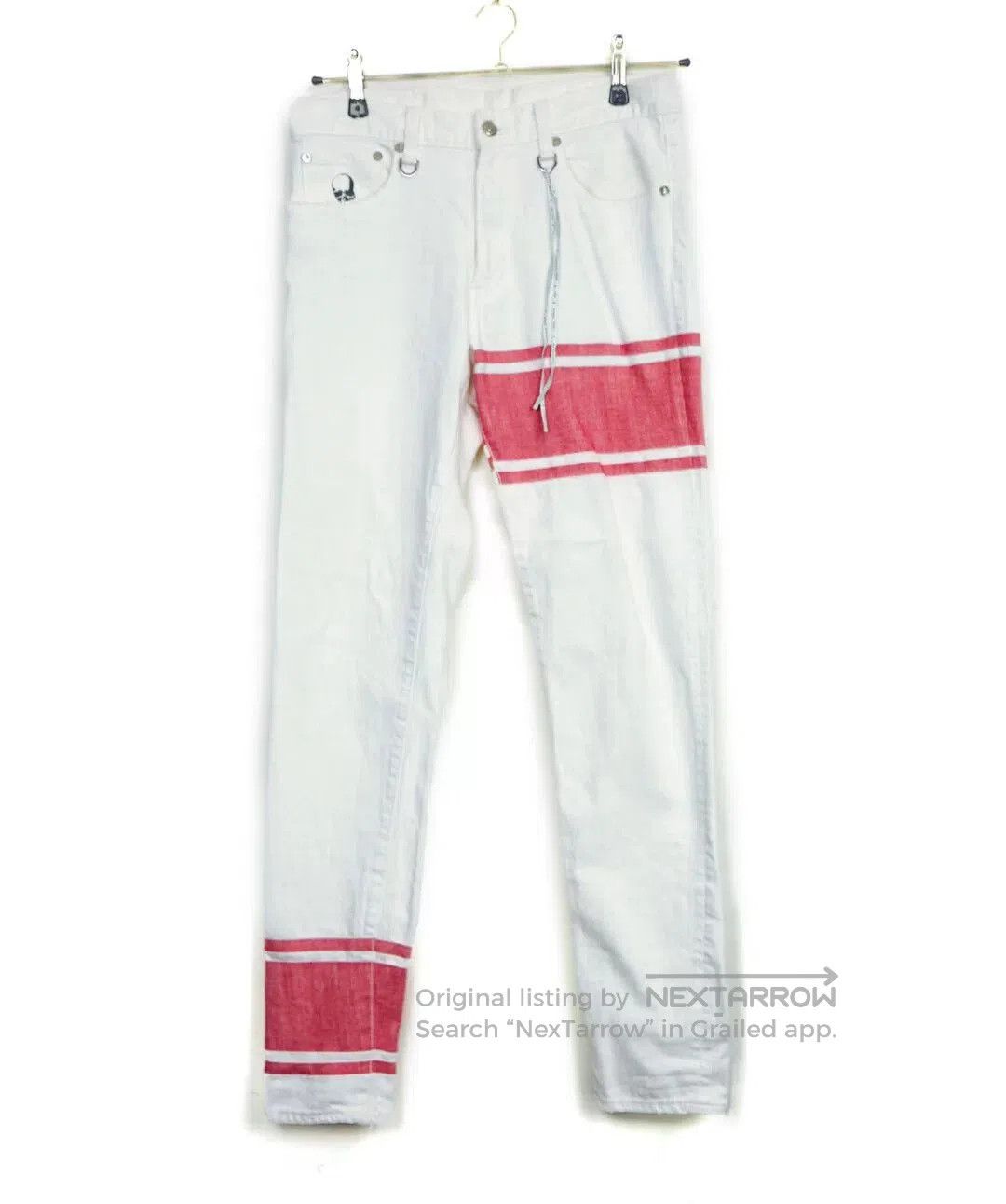 Mastermind Japan mastermind Japan MMJ White Jeans Size 30. Size US 30 / EU 46 - 1 Thumbnail
