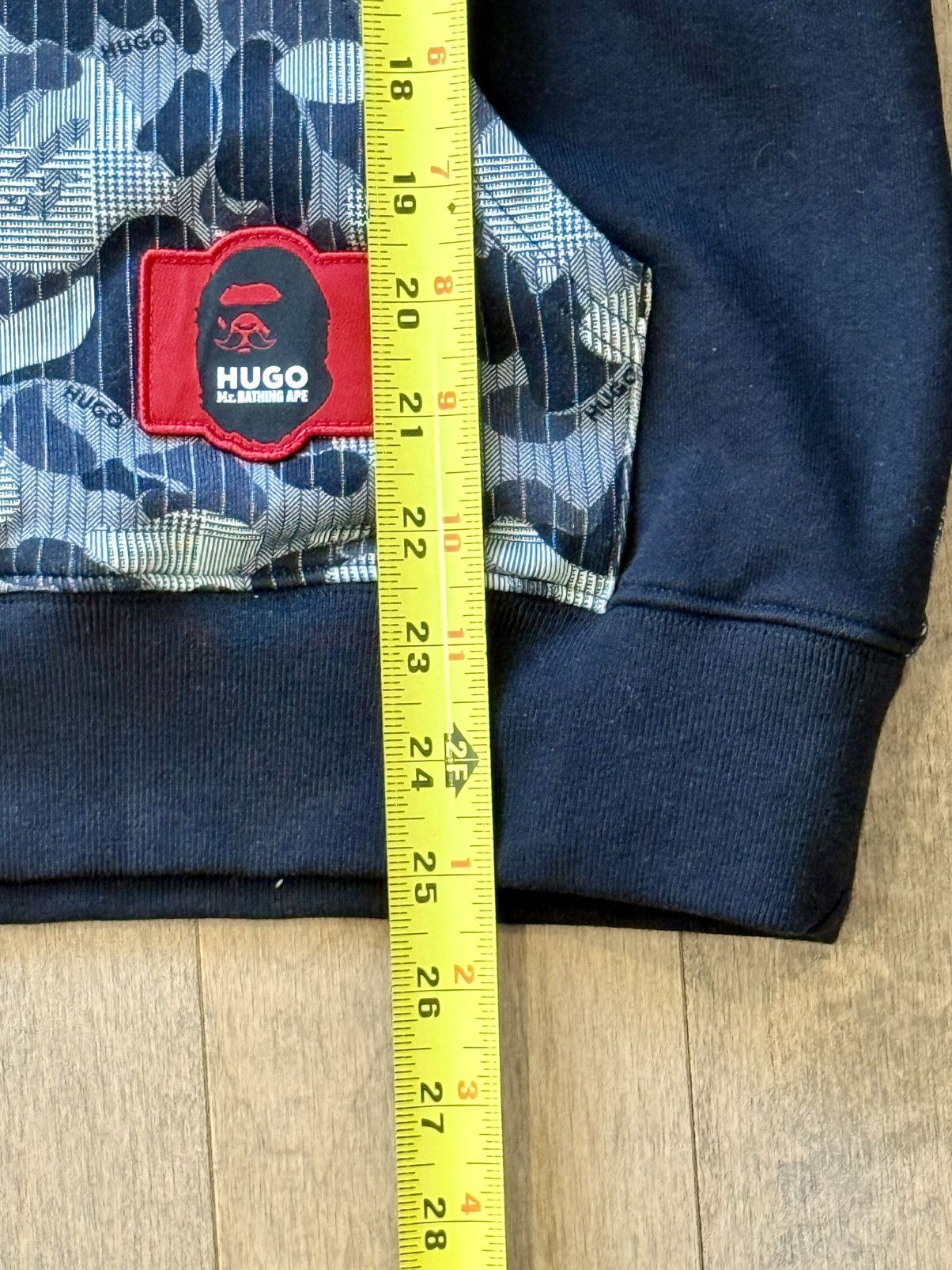 Bape × Hugo Boss New BAPE Mr. Bathing Ape X Hugo Boss Rare Collab Camo Hoodie Size US S / EU 44-46 / 1 - 19 Thumbnail