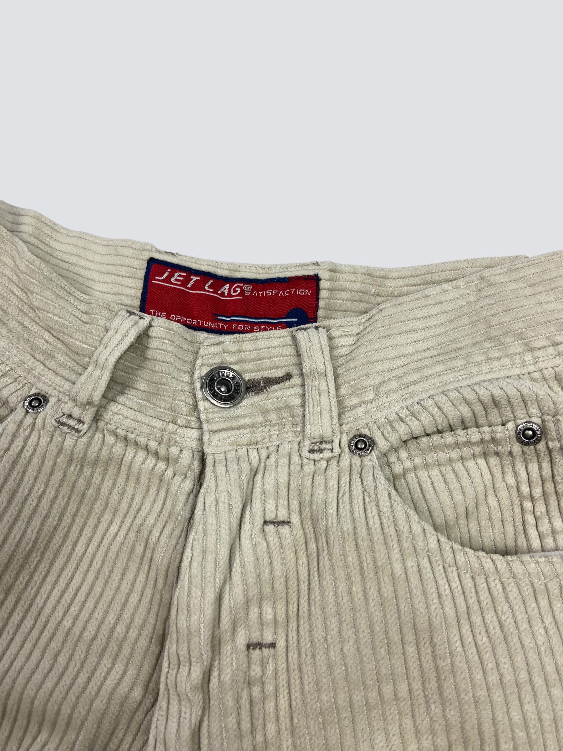 Jet Lag JETLAG CORDUROY BERMUDA BAGGY DOUBLE KNEE SHORTS 90s № 3008 Size US 30 / EU 46 - 12 Thumbnail