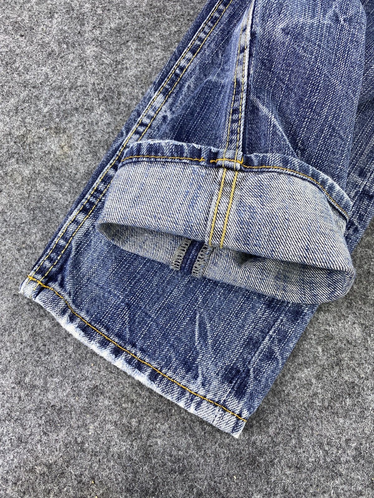 Japanese Brand Oririn Blue Wash Jeans - J1002 Size US 28 / EU 44 - 11 Thumbnail