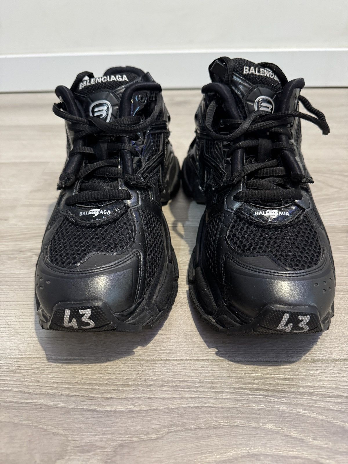 Balenciaga Balenciaga runner black size 43 | Grailed