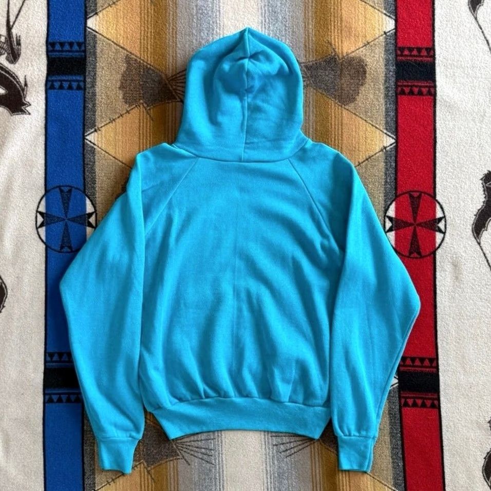 Altea VINTAGE Teal Blue Hoodie Sweatshirt Small 80s Mens Size US S / EU 44-46 / 1 - 5 Thumbnail