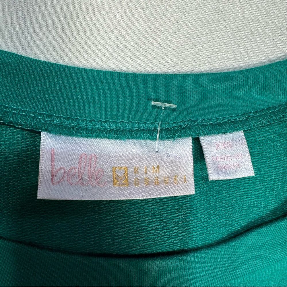 Other New Belle by Kim Gravel French Terry Flannel Sleeves Sweats Size XXS / US 00 / IT 34 - 7 Thumbnail