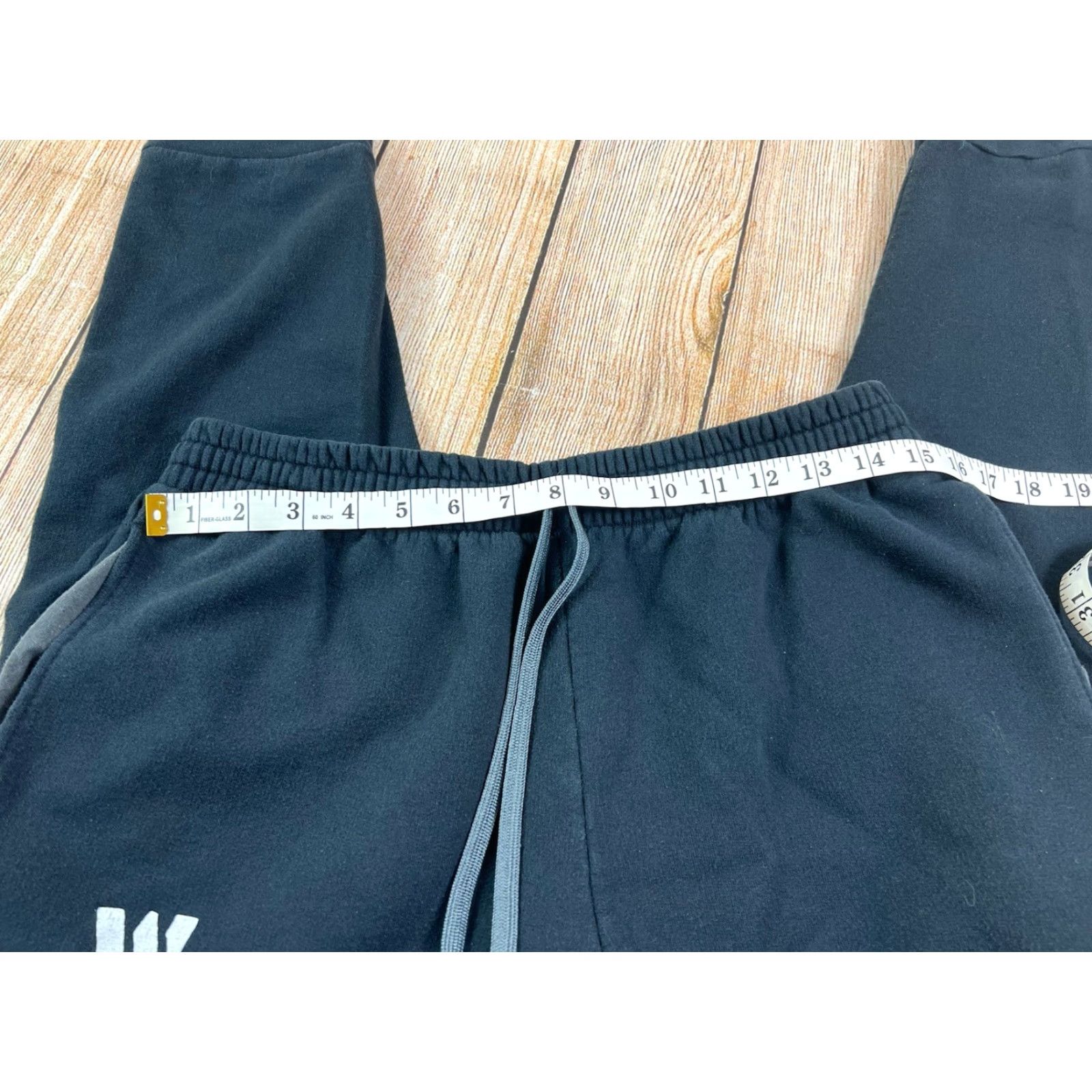Jerzees Wolfpack 331 TRS Air Force Military Black Sweatpants Joggers Large Men Regular Pants Sweatpants Military Air Force Black Mens Large Size US 33 - 6 Thumbnail