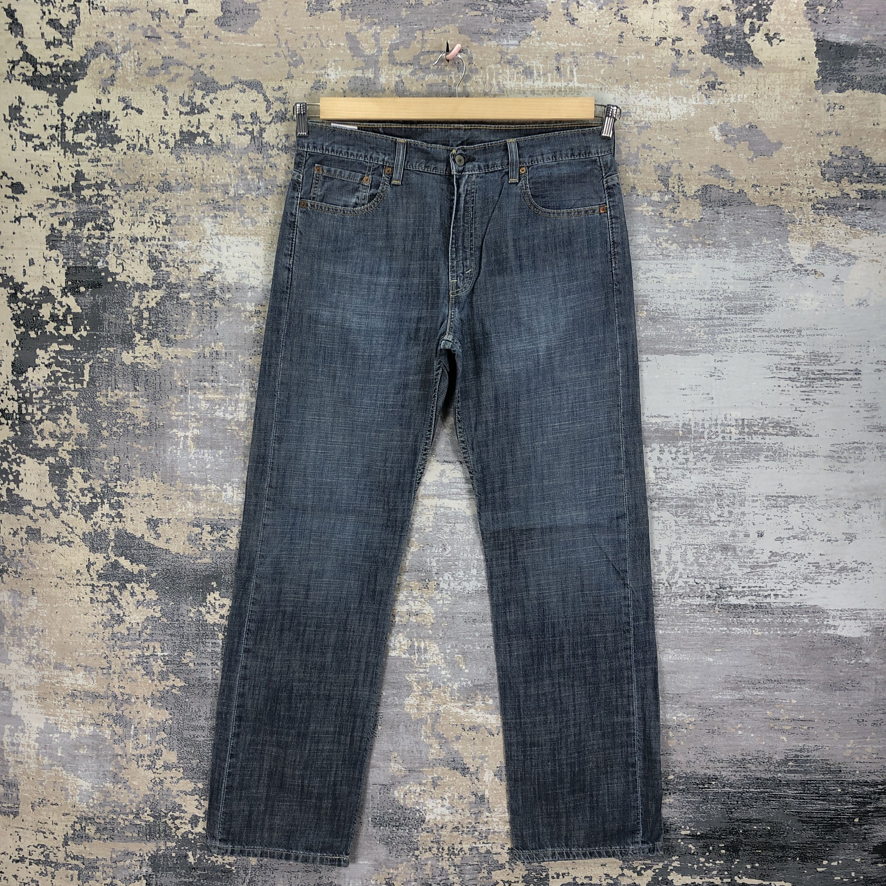 Levi's Vintage Levis Baggy Jeans Levi's 569 Faded Streetwear Denim Size US 34 / EU 50 - 1 Thumbnail
