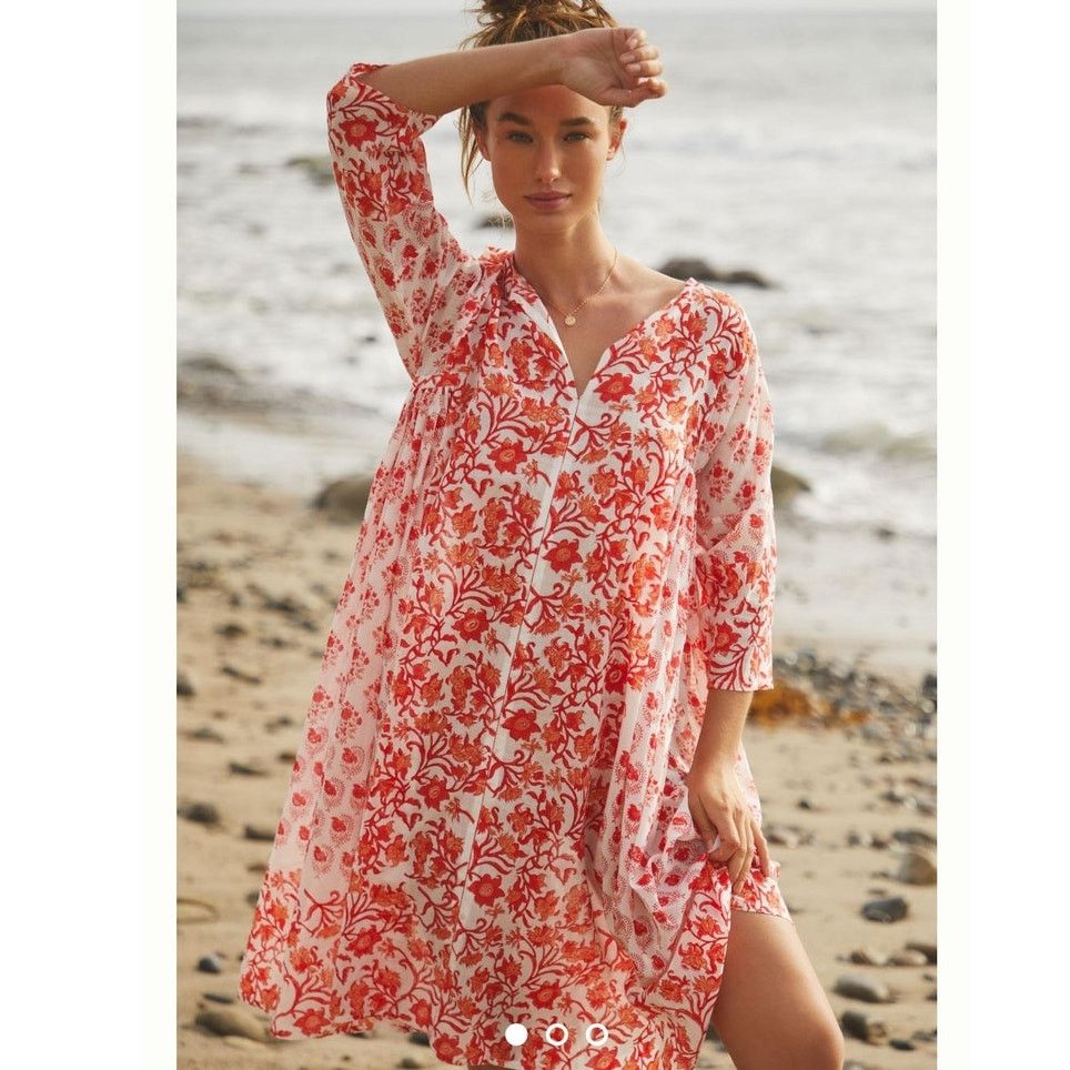 Anthropologie New Anthropologie Ro's Garden Bhopali Dress $220 X-SMALL Size XS / US 0-2 / IT 36-38 - 1 Thumbnail
