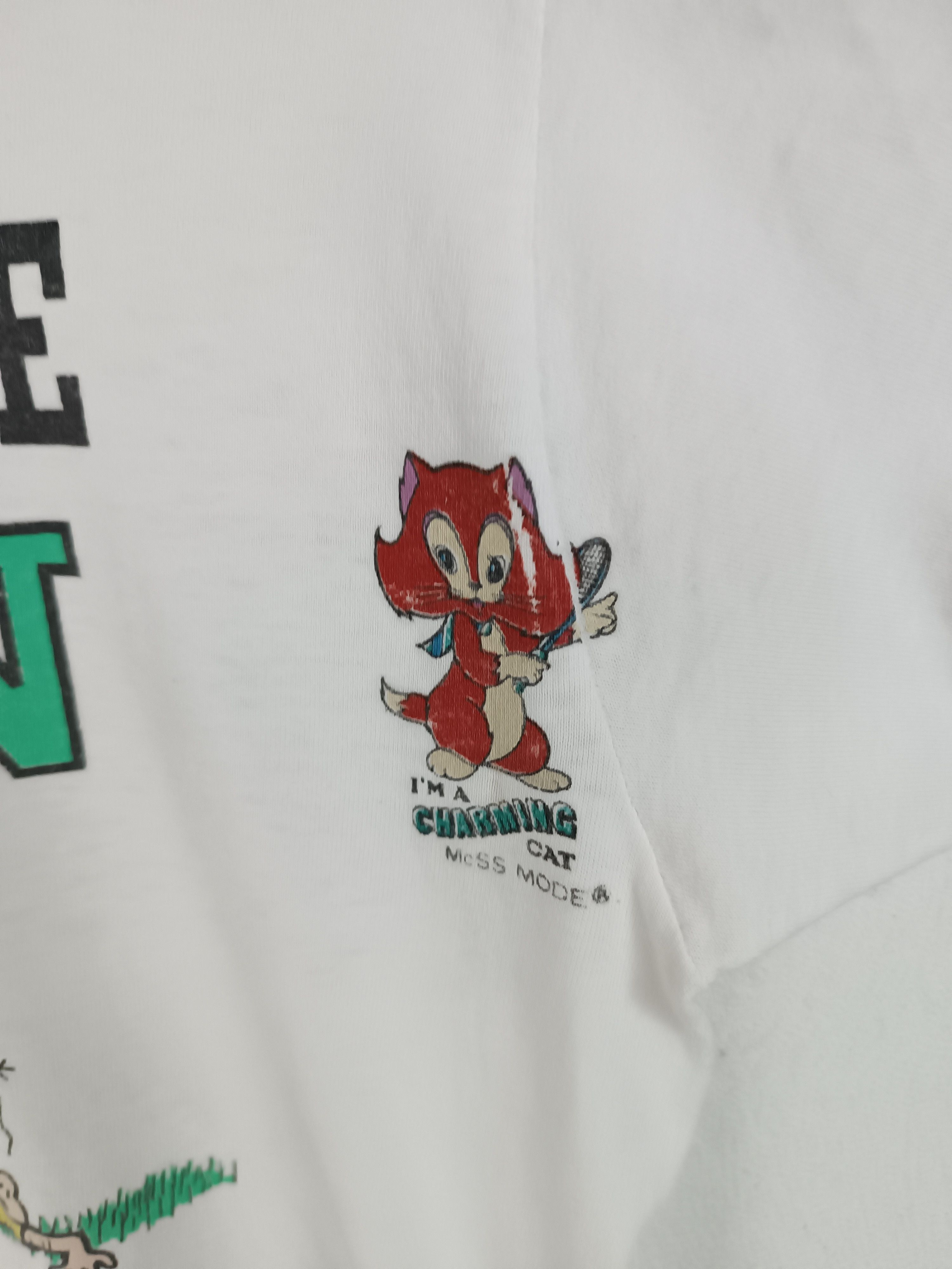 Vintage VINTAGE 90'S I FOUGHT THE LAWN HUMOR FUNNY CLASH PUNK TEE Size US M / EU 48-50 / 2 - 10 Thumbnail
