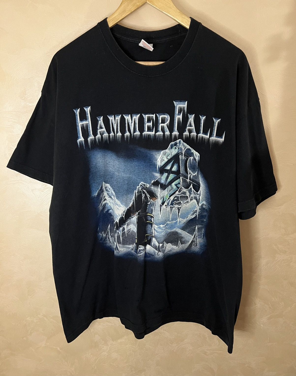 Band Tees Hammerfall men’s graphic cotton T-shirt size XL Size US XL / EU 56 / 4 - 1 Thumbnail