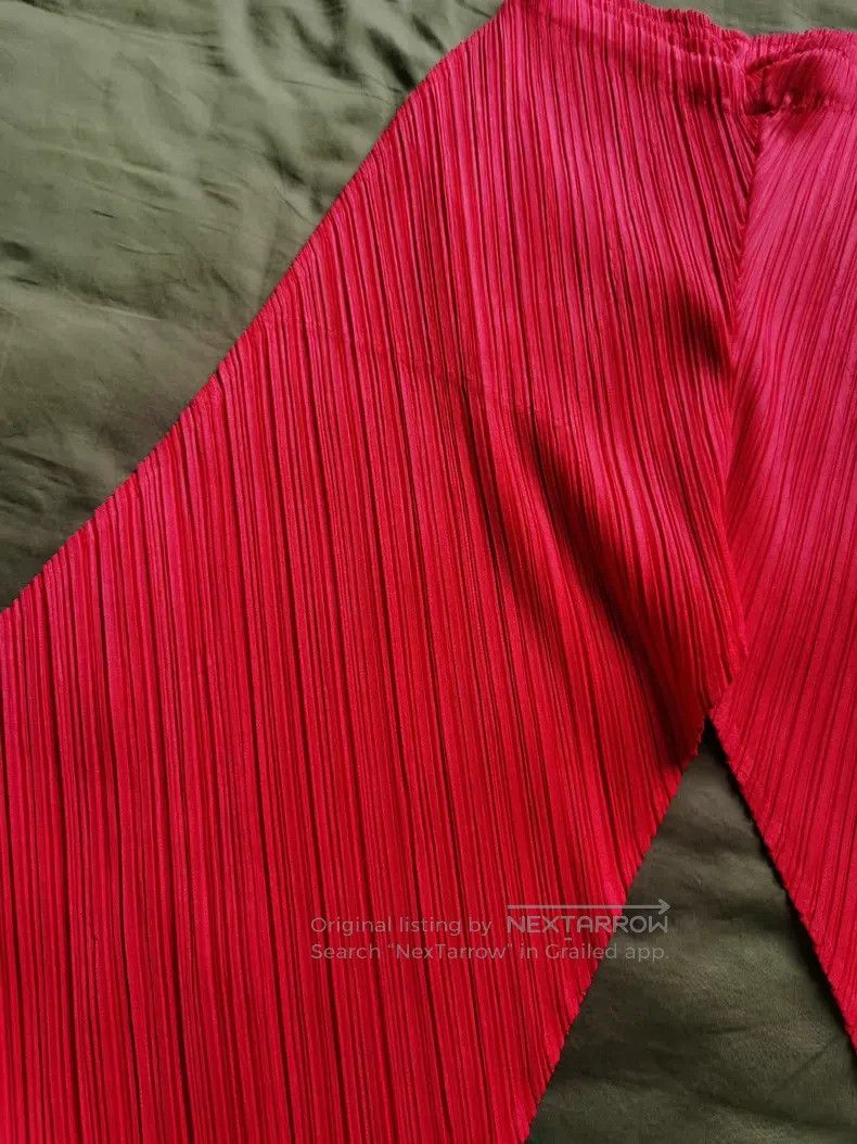 Issey Miyake Issey Miyake size:3 Ruched Irregular Pants Size 31" - 5 Thumbnail