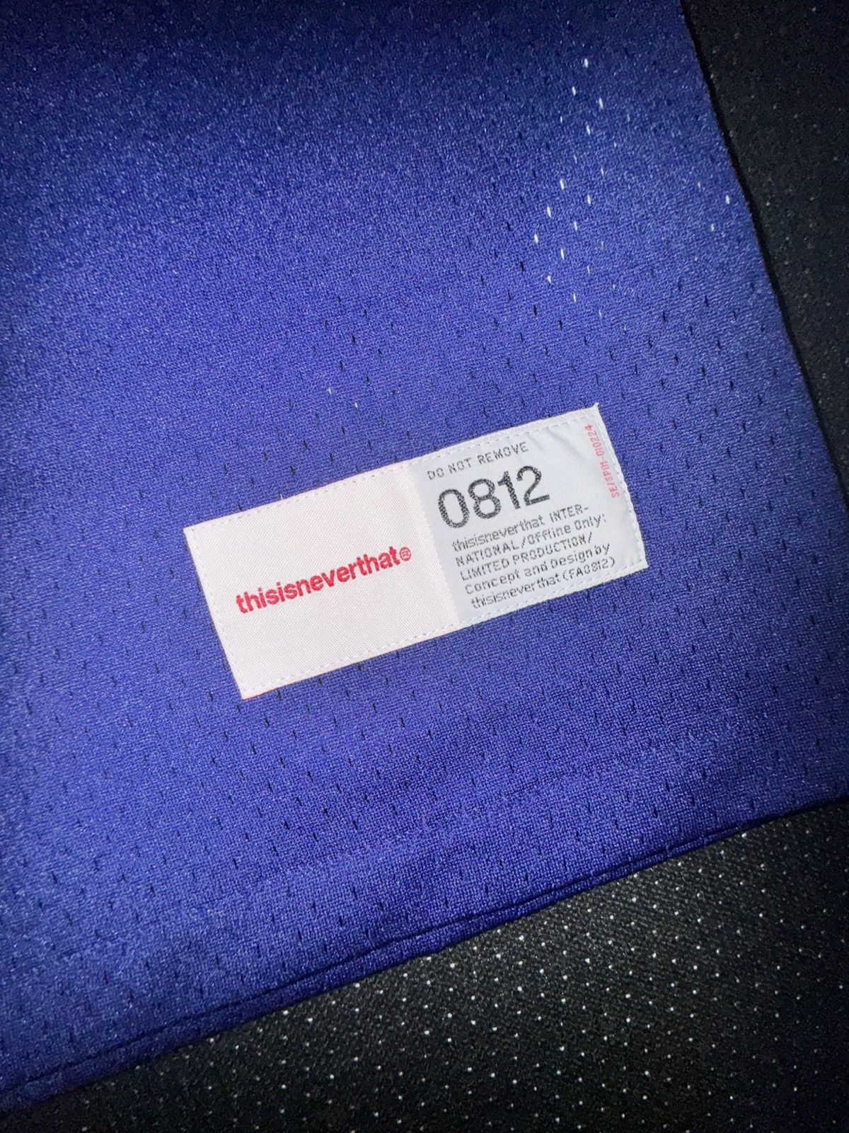 thisisneverthat Thisisneverthat Mesh Football Jersey Size US S / EU 44-46 / 1 - 4 Thumbnail