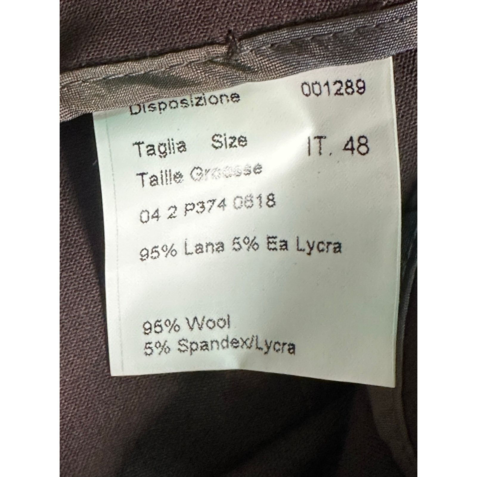 Piazza Sempione Piazza Sempione brown flat front pants size Italy 48 US XXL Size 32" / US 10 / IT 46 - 6 Thumbnail
