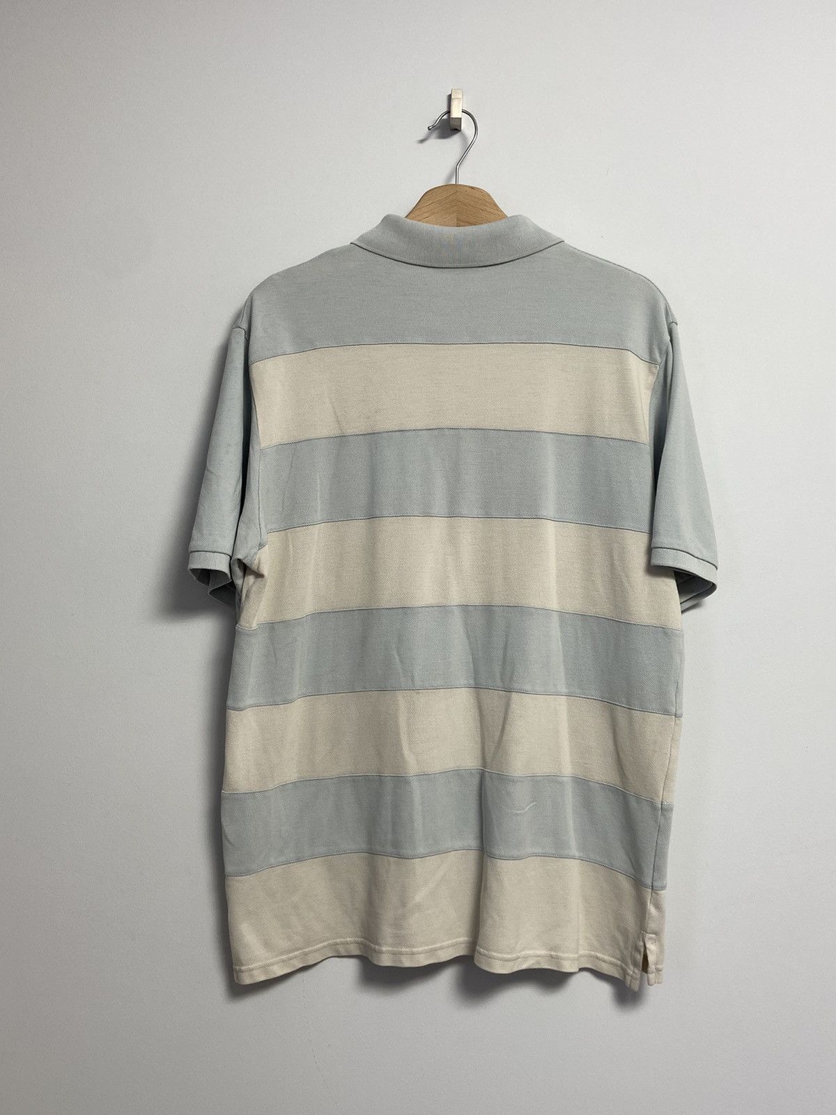 Yves Saint Laurent YSL Yves Saint Laurent polos white with blue Size US XL / EU 56 / 4 - 9 Thumbnail
