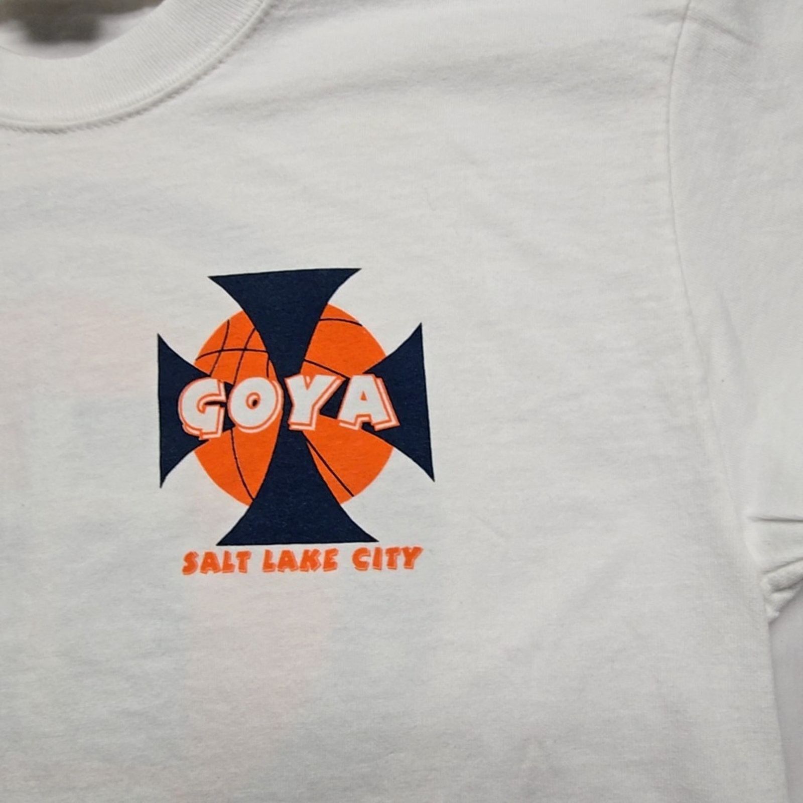 Other Vintage GOYA Basketball Shirt Salt Lake City S Church Tee Size US S / EU 44-46 / 1 - 7 Thumbnail