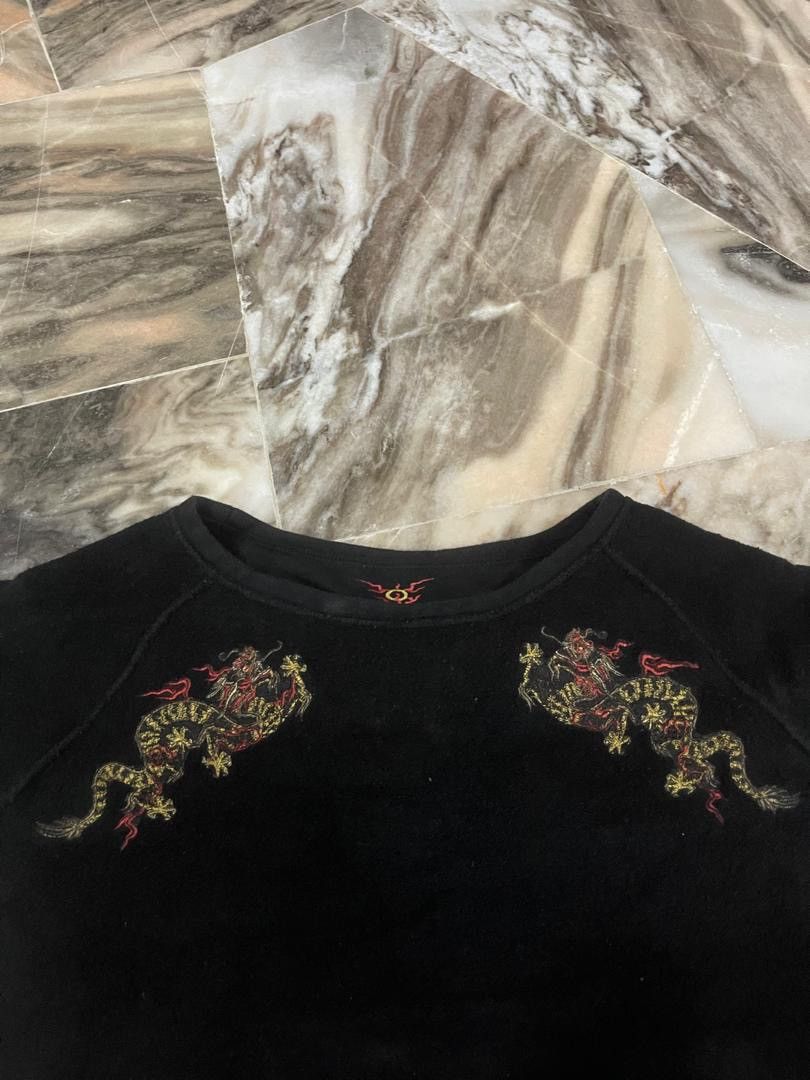 Vivienne Tam Vivienne Tam Dragon Logo Crop Shirt Size S / US 4 / IT 40 - 3 Thumbnail