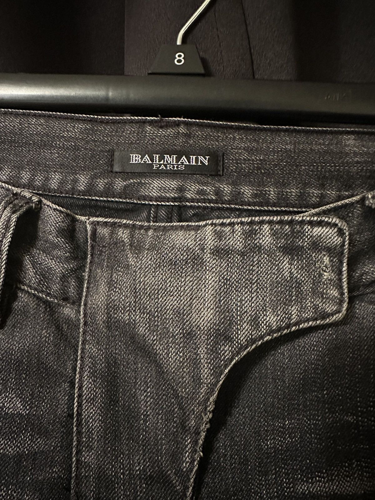 Balmain Balmain Decarnin Era Pocket Zipper Denim Size US 30 / EU 46 - 4 Thumbnail
