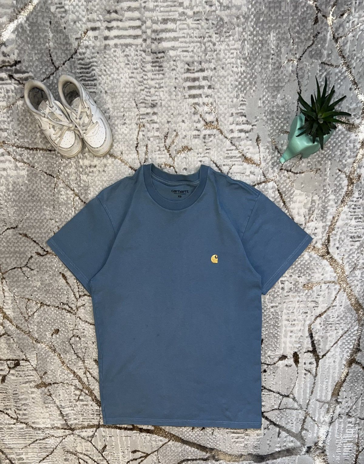 Carhartt × Vintage CARHARTT OLD MONEY CHASE T-SHIRT Y2K TEE Size US S / EU 44-46 / 1 - 1 Thumbnail