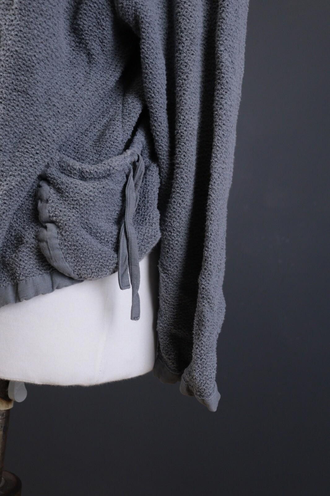 Designer Absolut By Zebra Gray Open Knit Cape Sweater Size 2 / M Size US M / EU 48-50 / 2 - 4 Thumbnail
