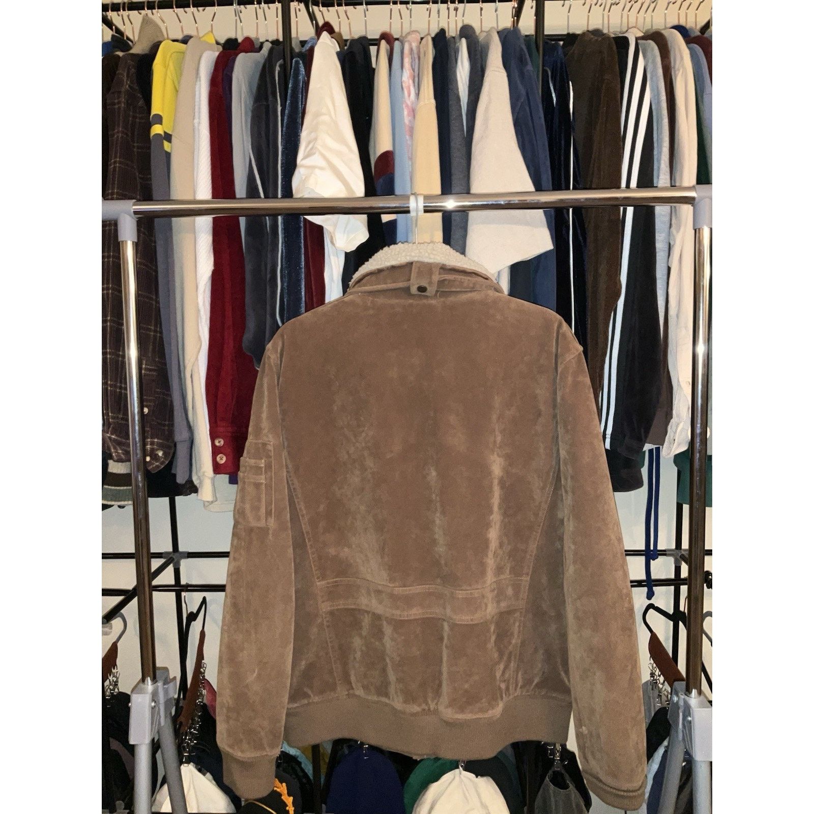 Levi's Levi’s Velvet/Velour Jacket Dress Workwear Streetwear Coat Size US L / EU 52-54 / 3 - 3 Thumbnail