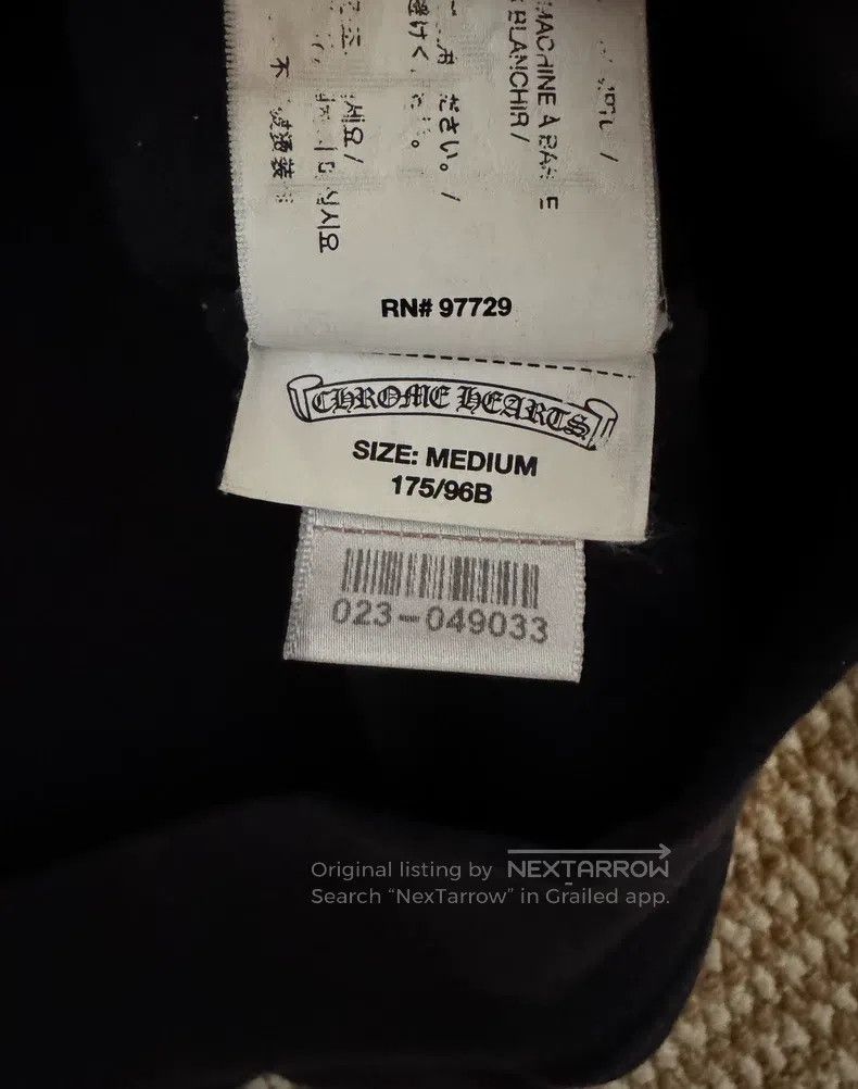 Chrome Hearts CHROME HEARTS Size M Black horseshoe arm sweater Size US M / EU 48-50 / 2 - 7 Thumbnail