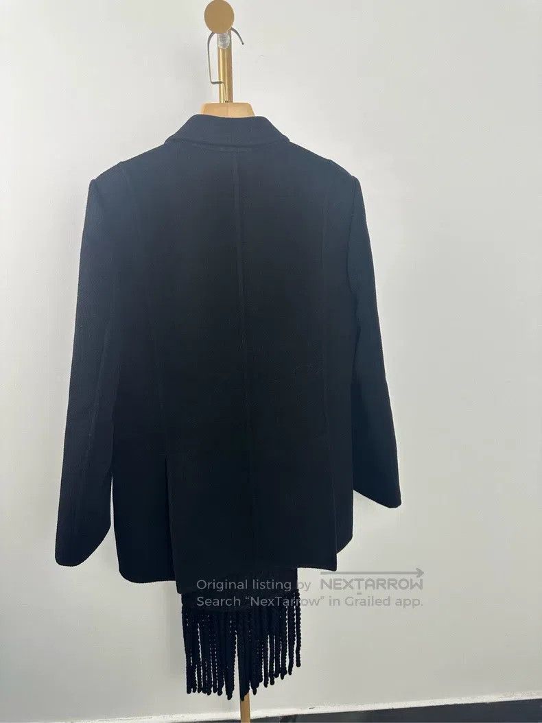 Fendi Fendi Black Fringe Coat Size XS / US 0-2 / IT 36-38 - 2 Thumbnail