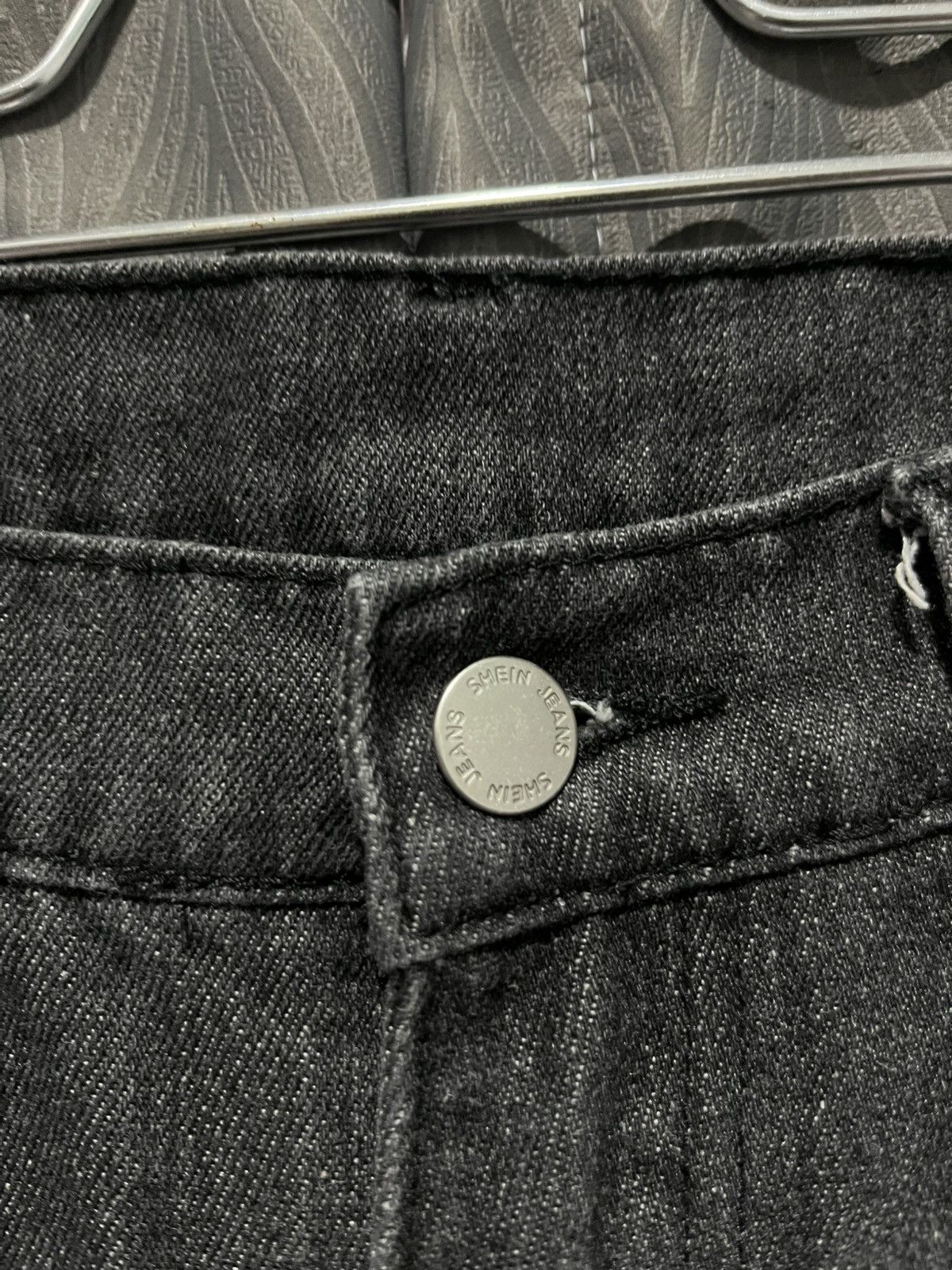 Japanese Brand Shein Flare Leg Hagi Jeans Baggy Size US 33 - 4 Thumbnail