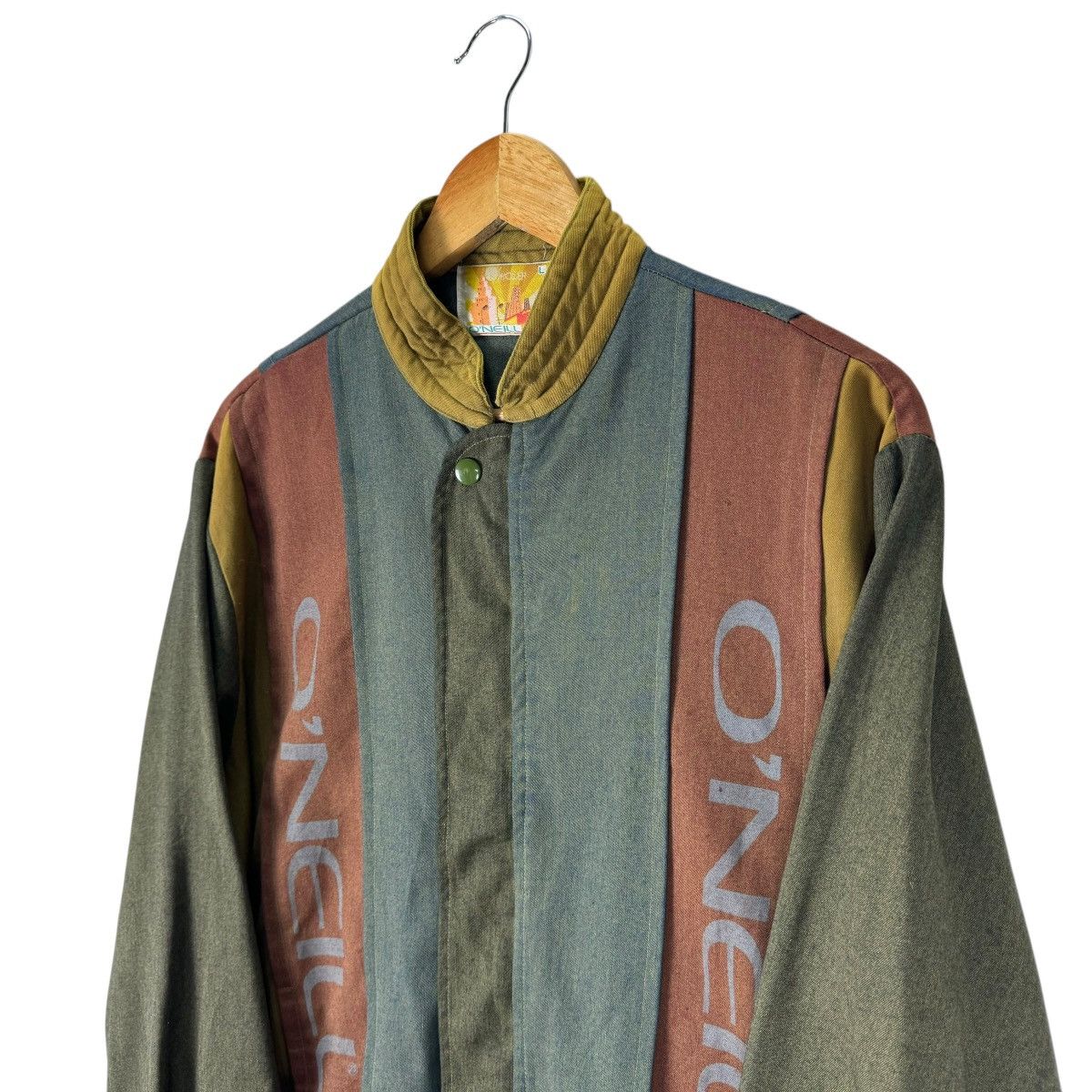 O'Neill × Vintage ❄️80s ONEILL SURF BOMBER JACKET Size US L / EU 52-54 / 3 - 5 Thumbnail