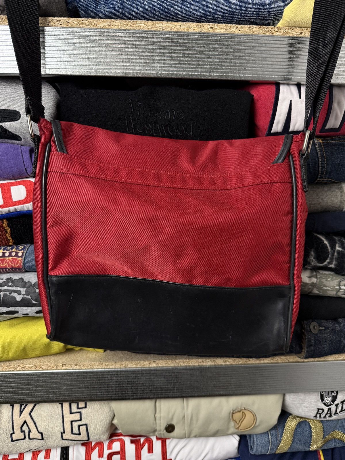 Polo Ralph Lauren 🔥🇺🇸VINTAGE POLO SPORT BAG MESSENGER Y2K 🇺🇸🔥 Size ONE SIZE - 6 Thumbnail