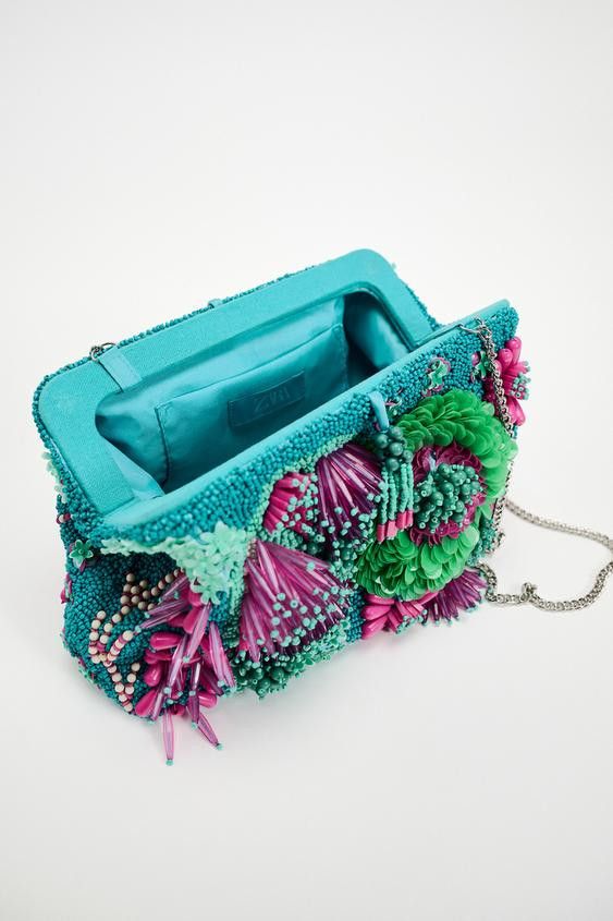 Zara BEADED BAG Size ONE SIZE - 2 Thumbnail