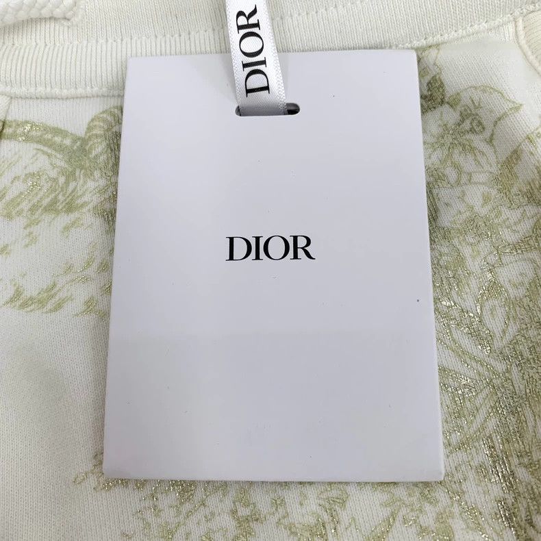 Dior Dior White jungle animal print cotton drawstring casual sho Size 24" / US 00 / IT 34 - 6 Thumbnail