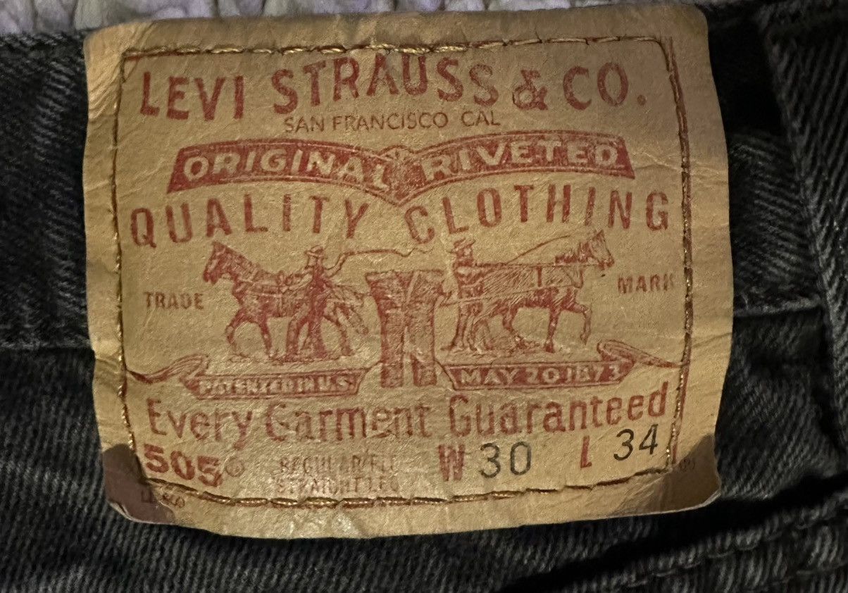 Levi's 90s Levi’s 505 30|34 Size US 30 / EU 46 - 3 Thumbnail