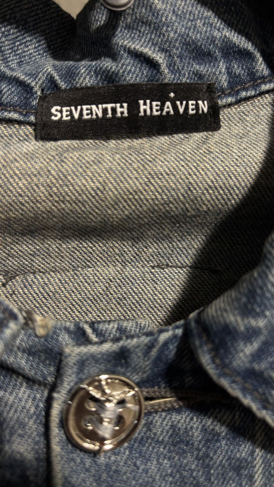 Seventh Heaven Cross Denim Jacket