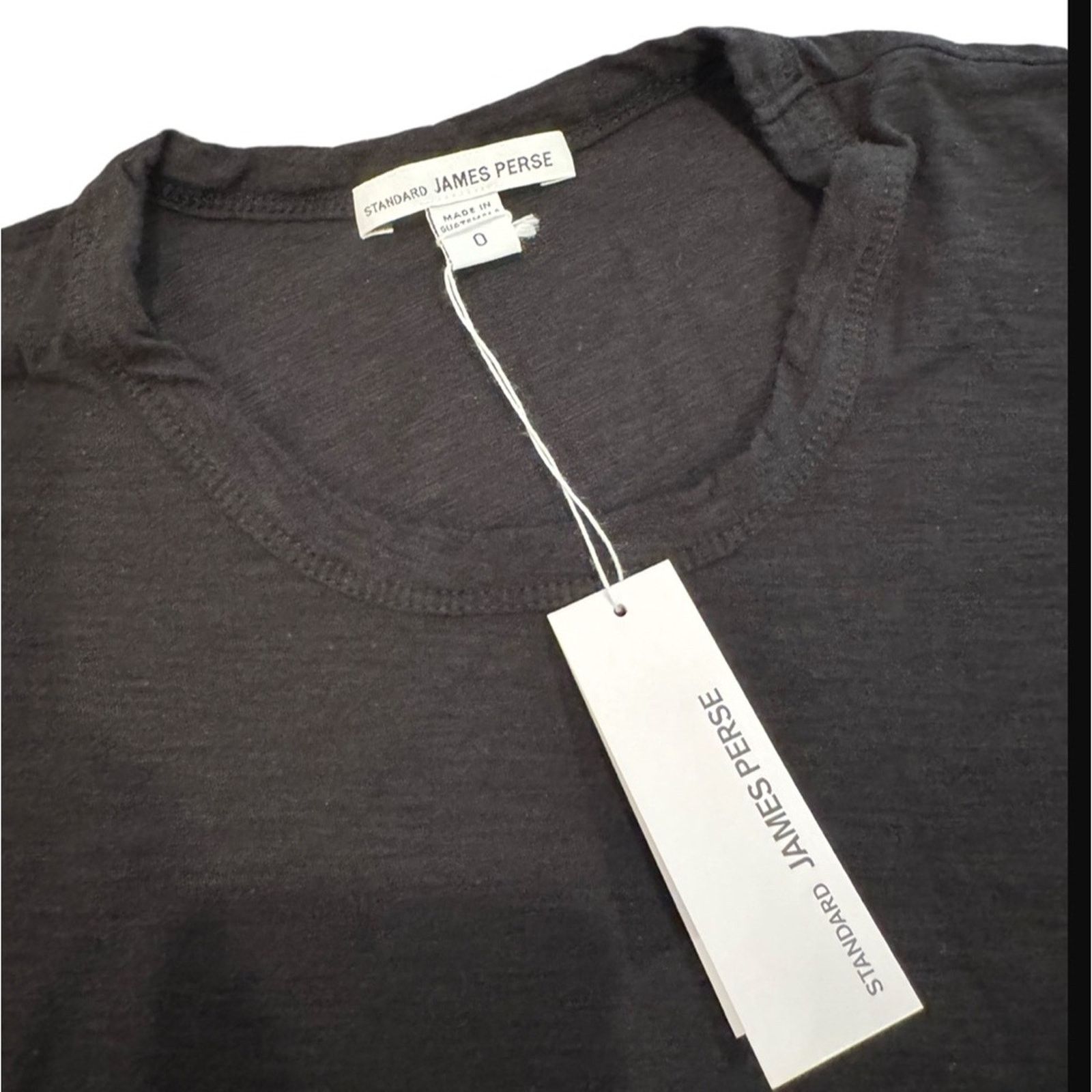 James Perse James Perse Standard Classic Black T-Shirt - Black Size 0 Size XS / US 0-2 / IT 36-38 - 4 Thumbnail
