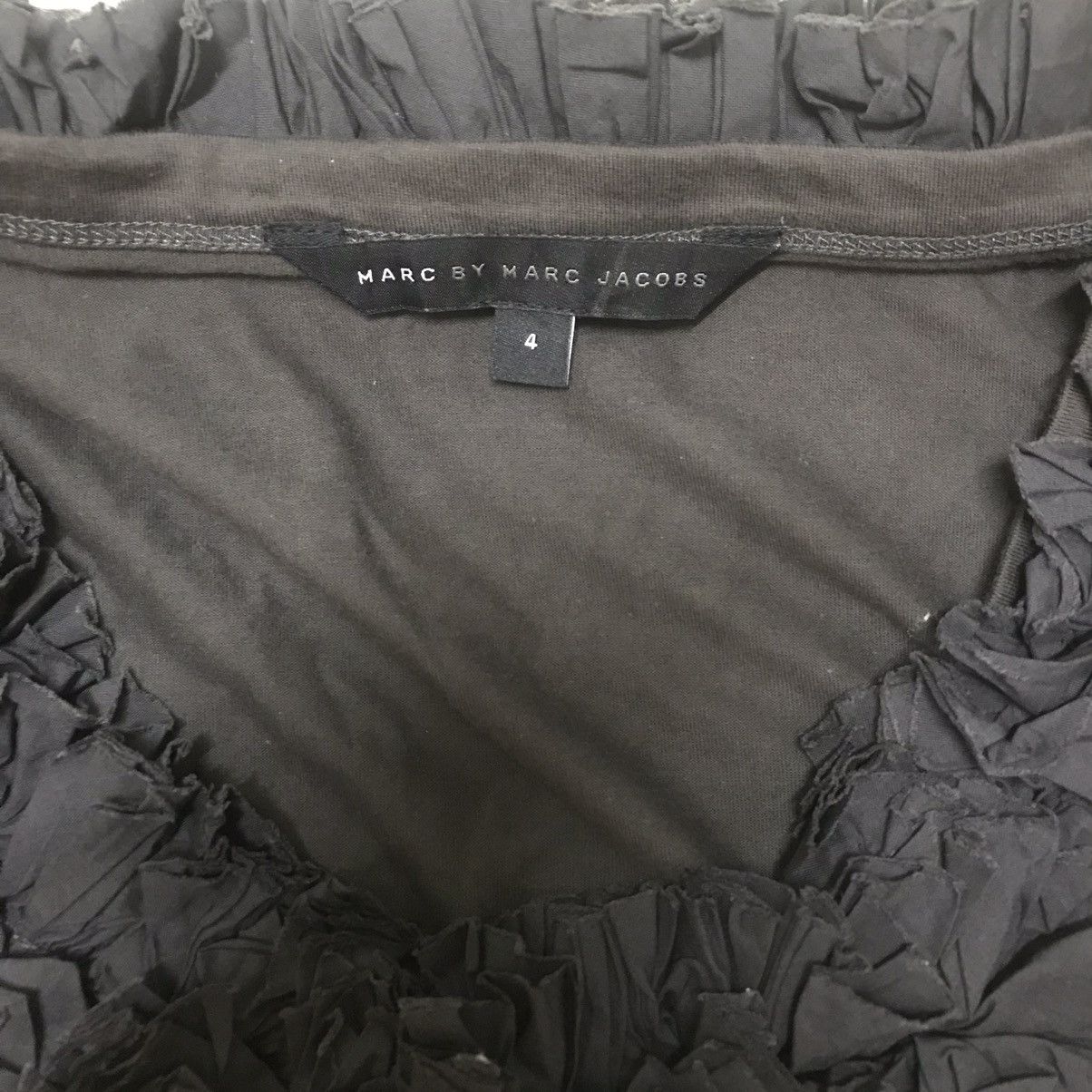 Marc by Marc Jacobs × Vintage Vintage Marc By Marc Jacobs Nice Design Blouse Size XS / US 0-2 / IT 36-38 - 9 Thumbnail