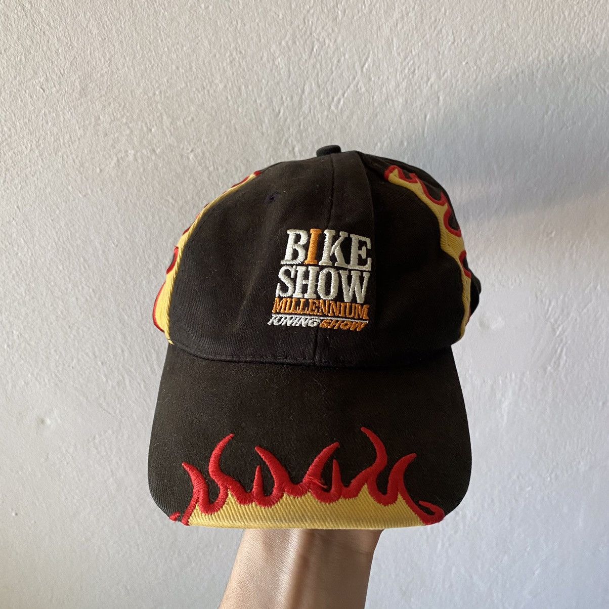 Japanese Brand Vintage fire cap y2k style made in usa Size ONE SIZE - 2 Thumbnail