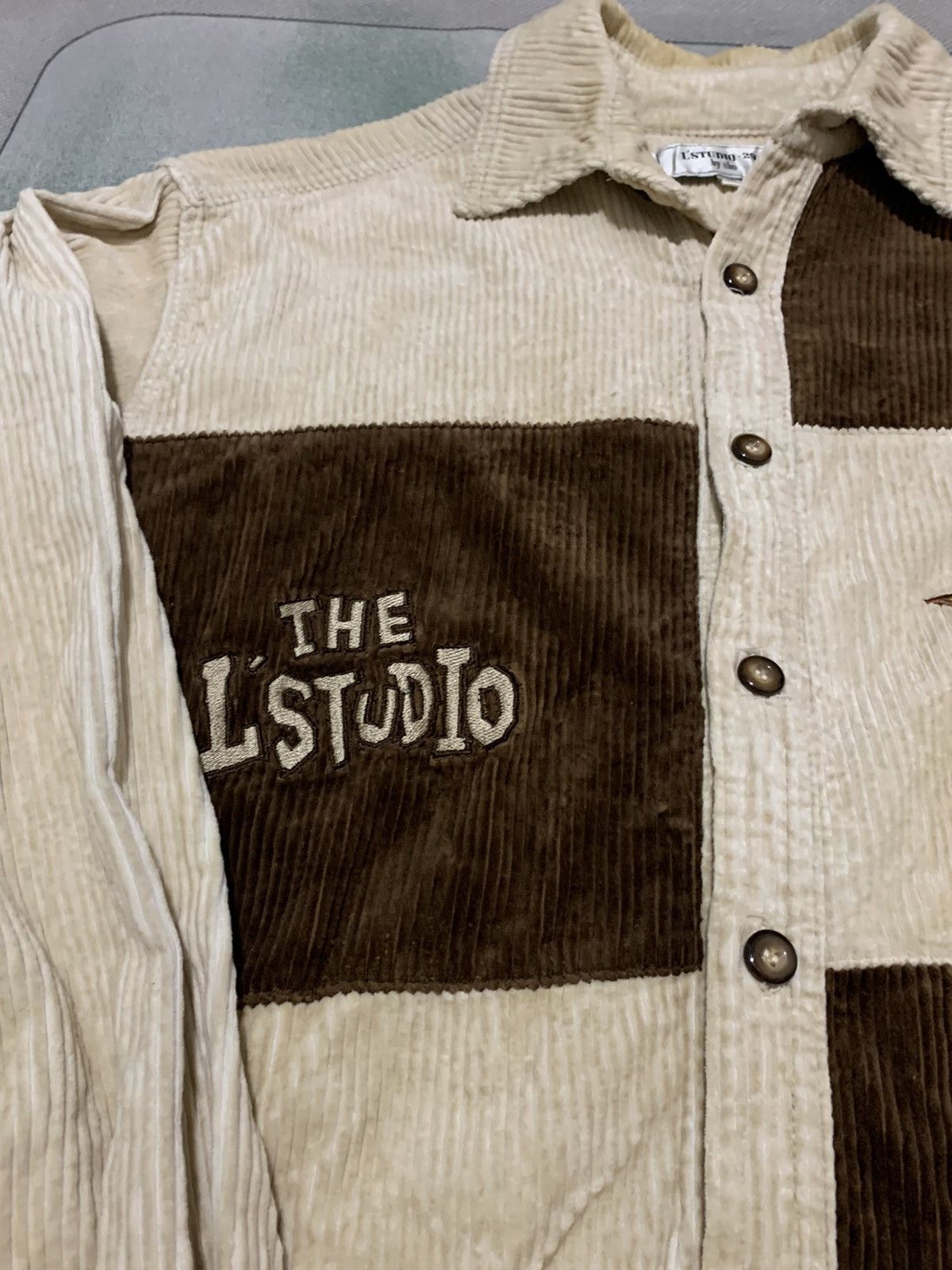 Other Japanese Designer Brand L STUDIO by Sho Corduroy Shirt Size US M / EU 48-50 / 2 - 16 Thumbnail