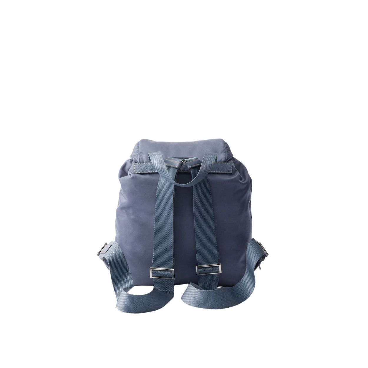 PRADA $2400 Aviation Blue Small Re-Nylon Backpack New & Auth