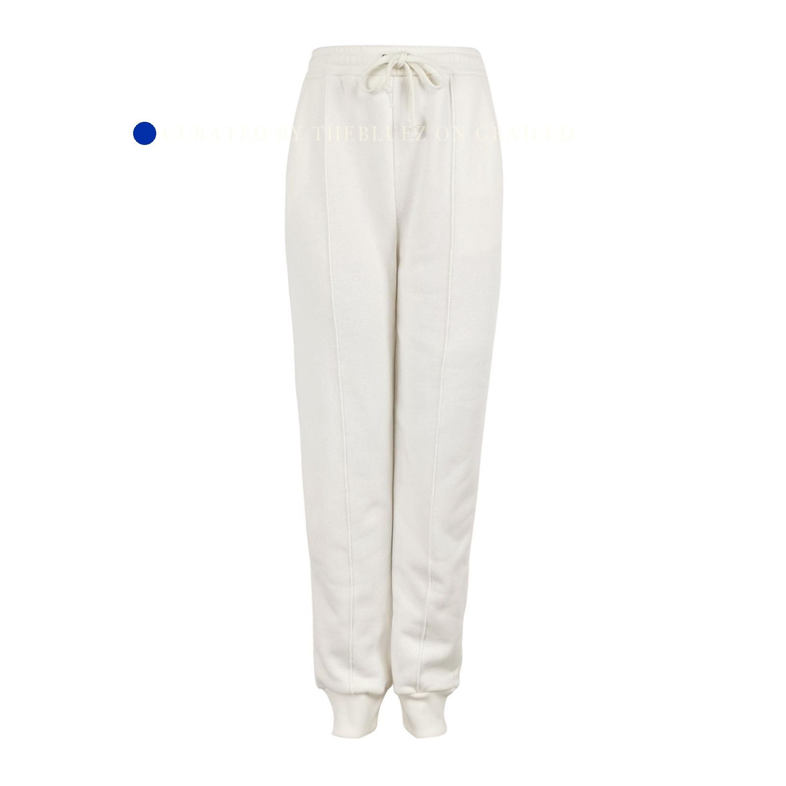 Gucci Logo Print White Sweatpants Joggers Size US 30 / EU 46 - 1 Thumbnail