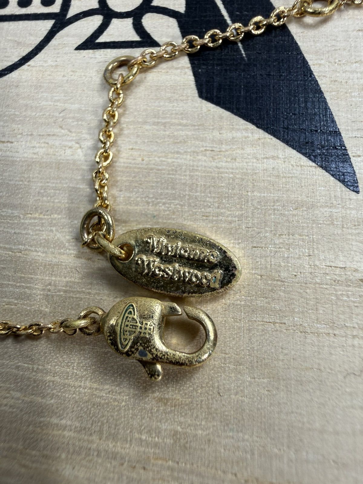 Vivienne Westwood Vivienne Westwood Petra Heart Pendant Necklace In Gold Size ONE SIZE - 15 Thumbnail