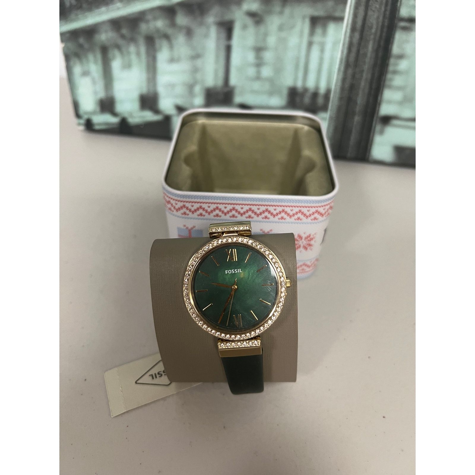 Fossil Fossil ES4642 Madeline Green Dial Women's Watch Size ONE SIZE - 2 Thumbnail